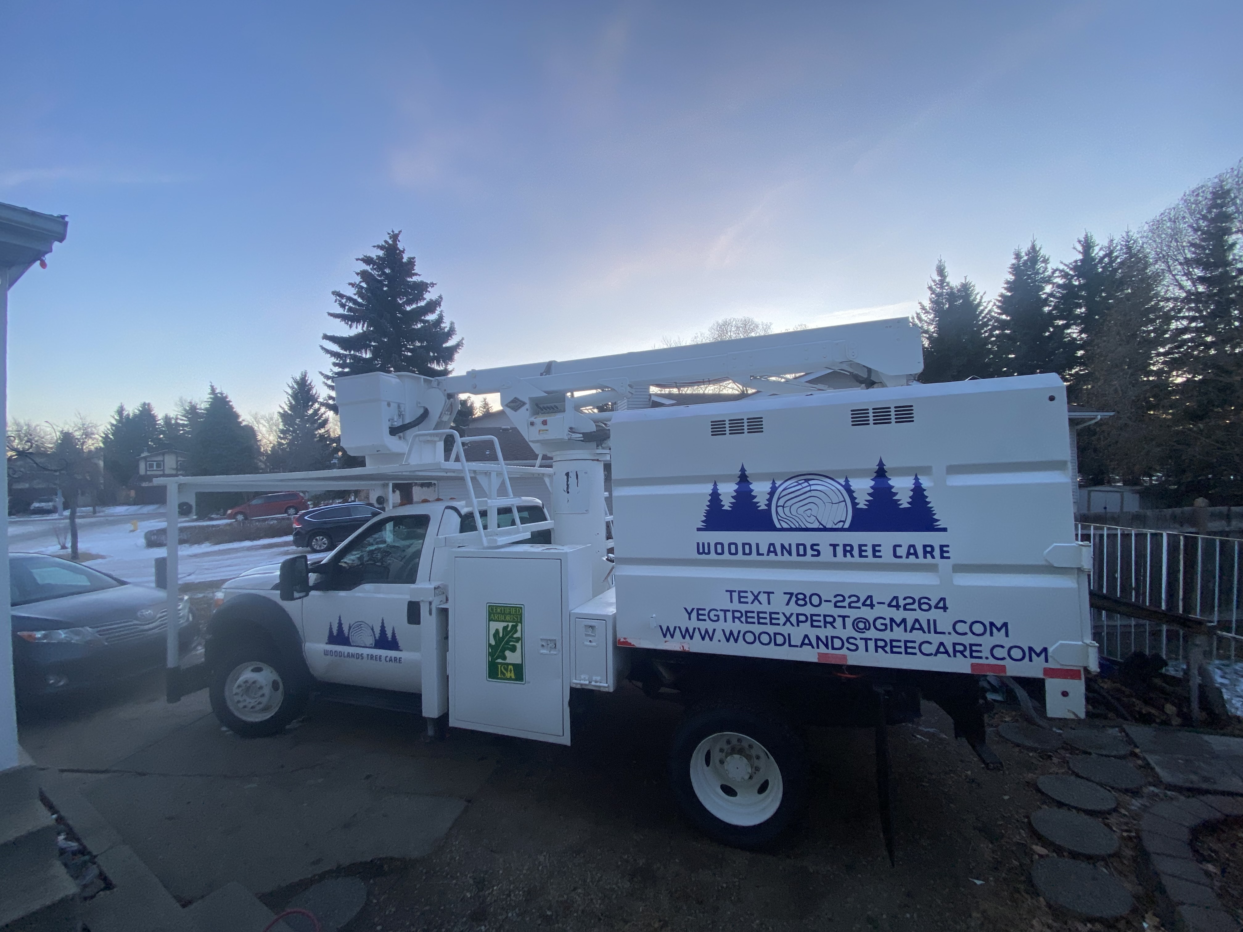 The Woodlands Tree Care Truck